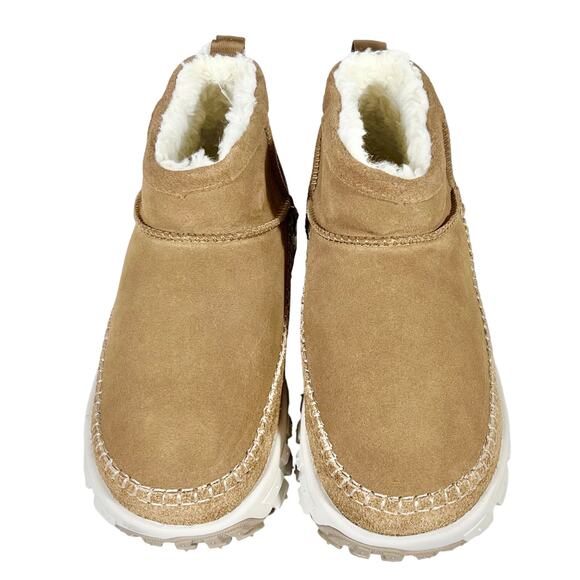 UGG Venture Daze Ultra Mini Fashion Boot Unisex Chestnut Men 9 Women 10 New - Picture 2 of 9